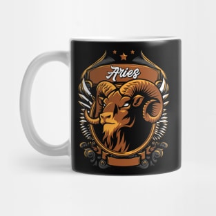 Zodiac ARIES Frame Series Mug